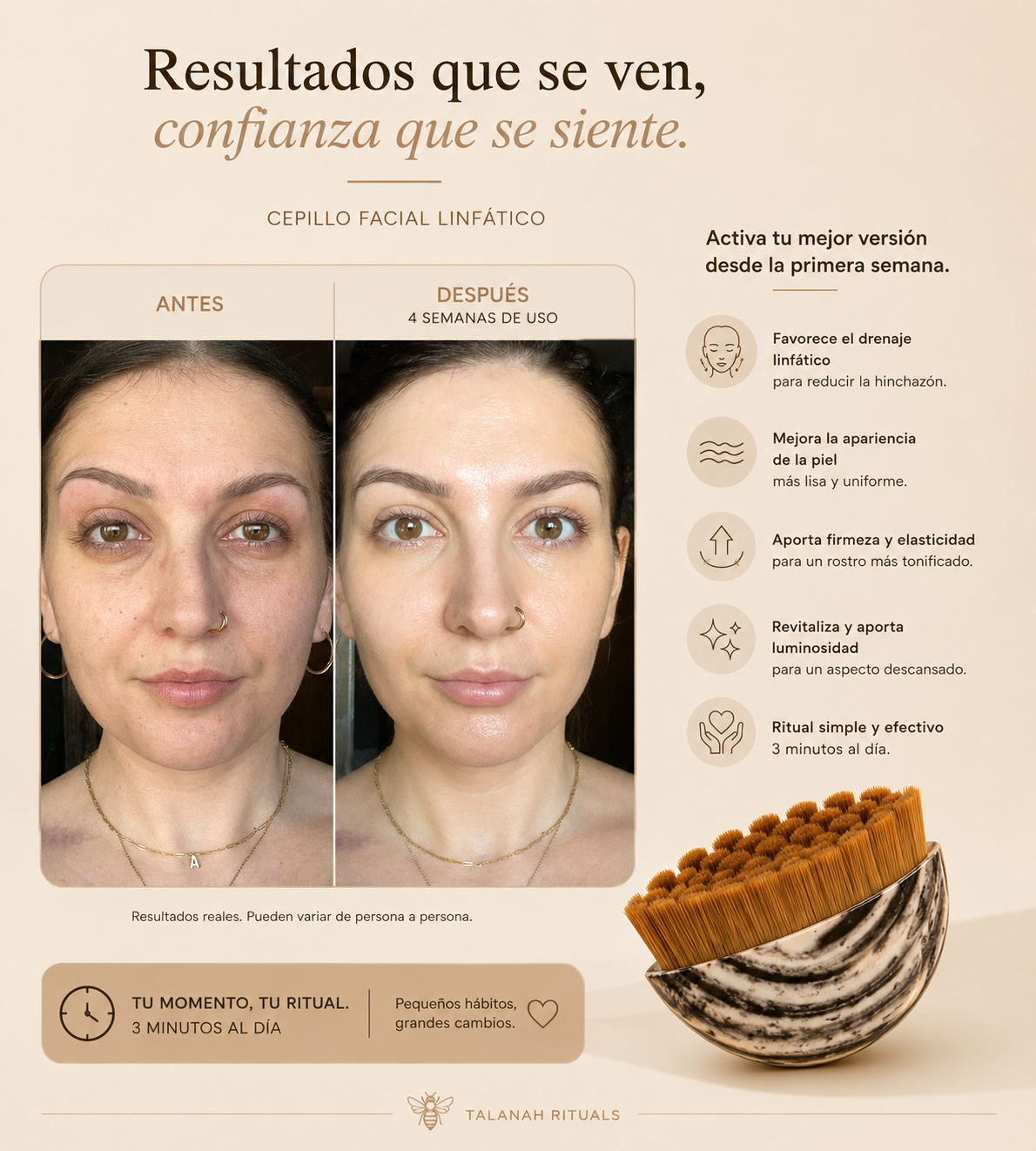 CEPILLO FACIAL DRENAJE LINFATICO PRO